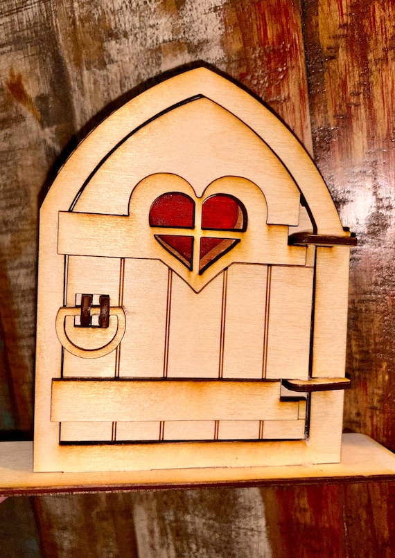 DIY Love Door Unpainted/Unassembled (the door only)