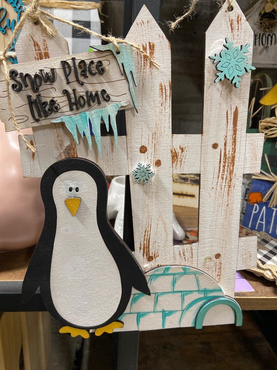 DIY Igloo with Penguin ADD ON (no fence)