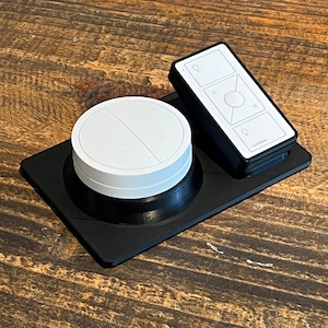 Combination Philips Hue Tap Dial Switch + Lutron Pico pedestal/stand/holder