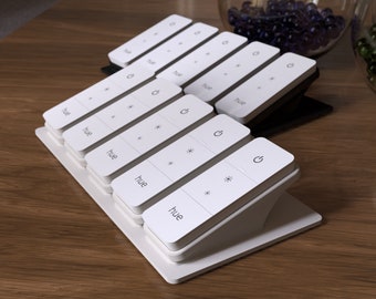 Quintuple Philips (v2) Hue Remote Pedestal/Stand/Holder/Mount