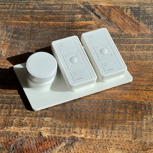 Lutron Aurora + Double Caseta Pico Remote Control Pedestal/Stand/Holder