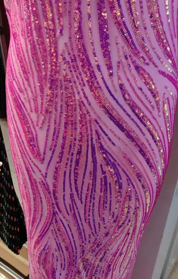 slim fit dress slacks Maxi Dress Hot Pink Long Dress Alina Maxi Dress Size 4 main image 1