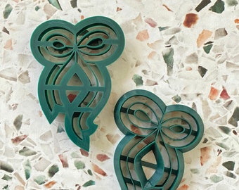 Beau Tie Polymer Clay Cutters | MMC Original Style | 3D Printed Bow Earring