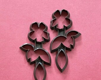 Dear Theodosia Polymer Clay Cutter | MMC Original Style | 3D Printed Floral Earring