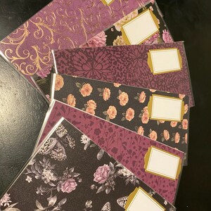 Black and purple cash envelopes 6 image 1