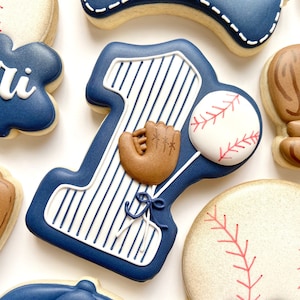 Baseball Bundle Royal Icing Transfer Sheets (3 designs, 2 sizes each) - DIGITAL DOWNLOAD