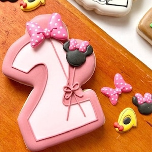 Girl Mouse Bundle Royal Icing Transfer Sheets (3 designs, 2 sizes each) - DIGITAL DOWNLOAD