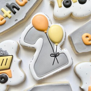 Balloon Royal Icing Bügelbilder (3 Größen) - DIGITAL DOWNLOAD Bild 3