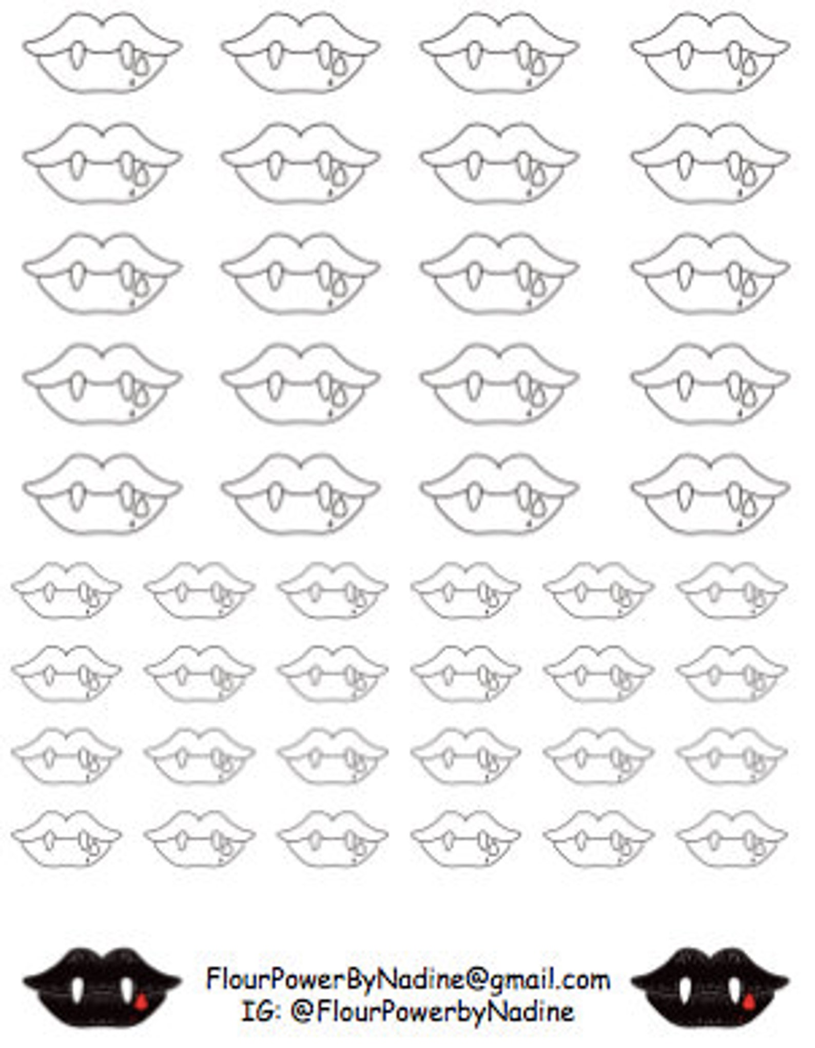 Spooky Halloween Royal Icing Transfer Sheets 4 designs 2 Etsy