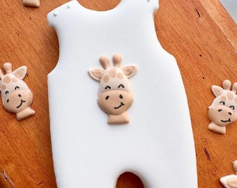 Giraffe Royal Icing Bügelfolie (3 Größen) - DIGITAL DOWNLOAD