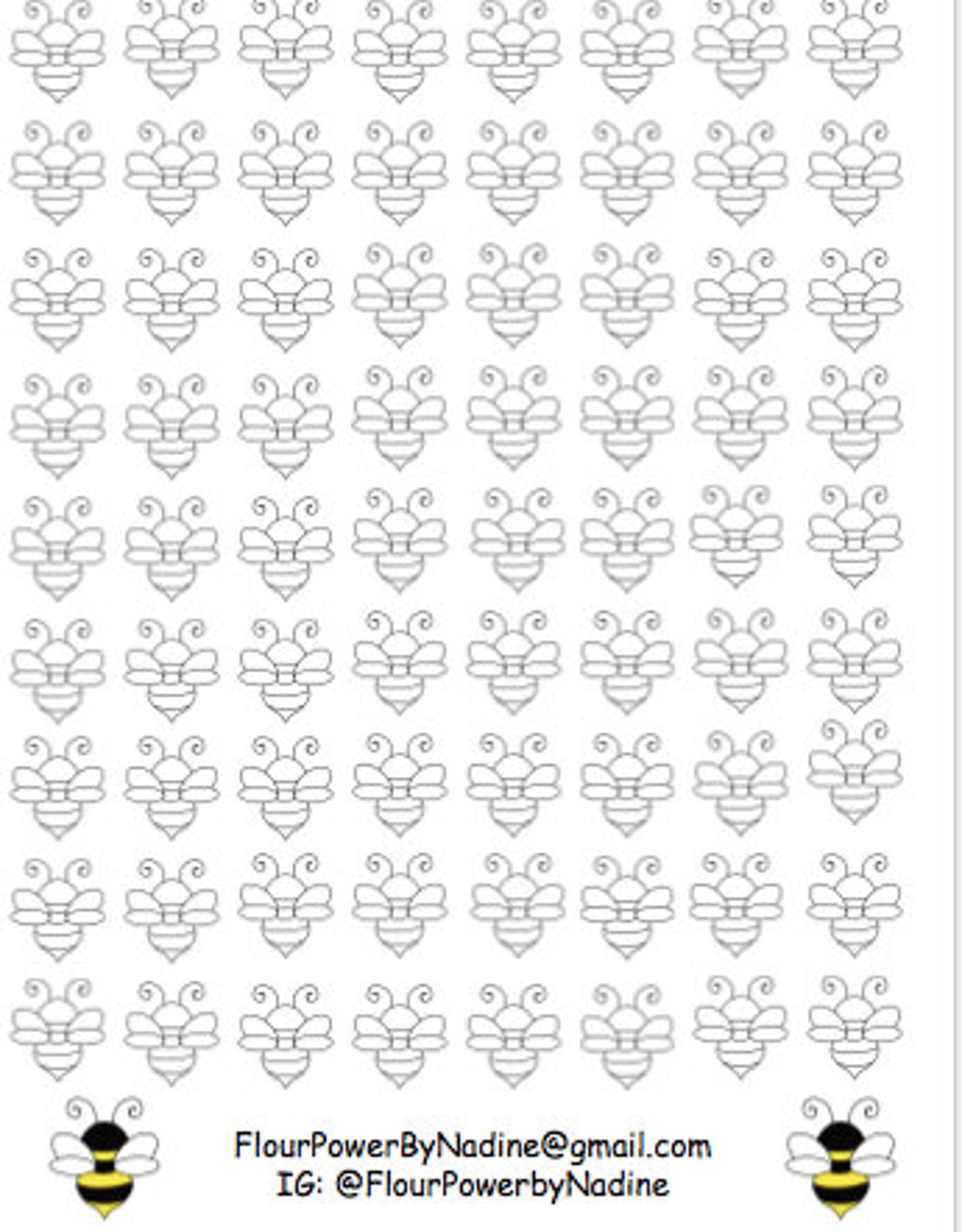 bumble-bee-royal-icing-transfer-sheets-3-sizes-digital-etsy