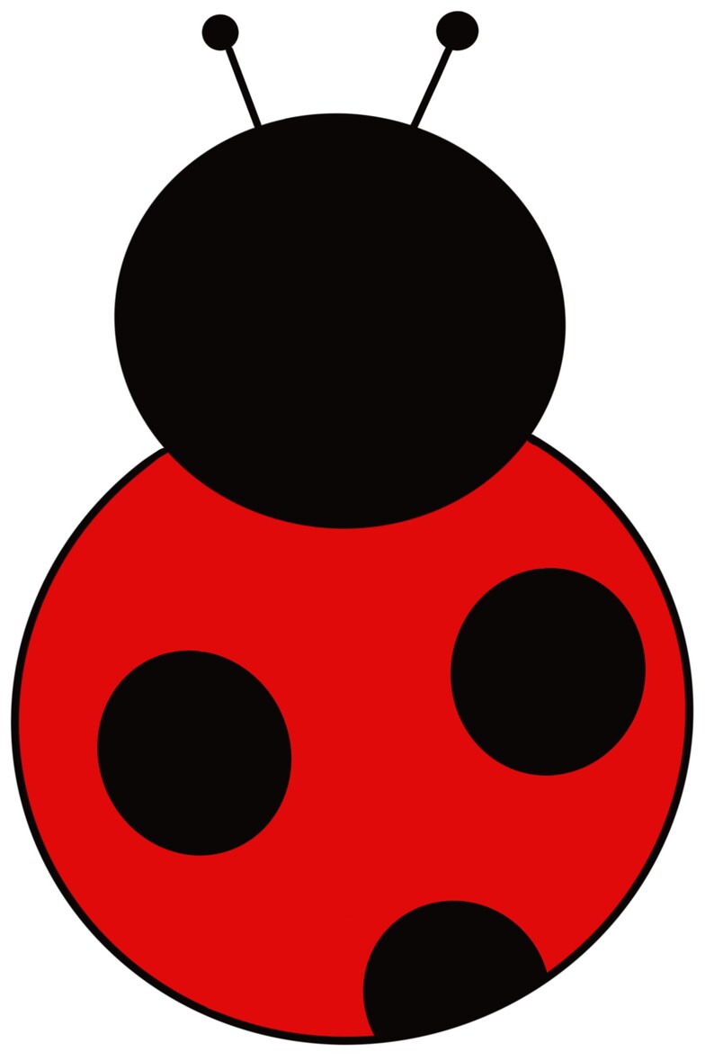 Ladybug Royal Icing Transfer Sheets 3 Sizes DIGITAL Etsy Canada