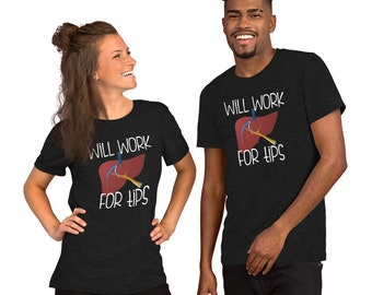 Will Work For TIPs Shirt, rad tech, ir tech, interventional radiology, TIPS procedure, radiologic technologist, radiologist, IR