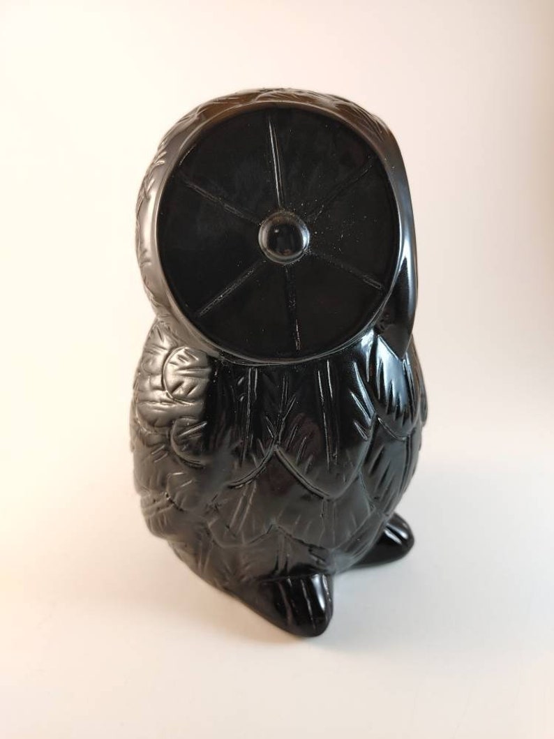 Vintage Black Owl