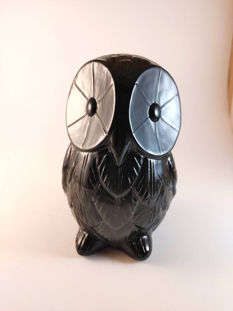 Vintage Black Owl