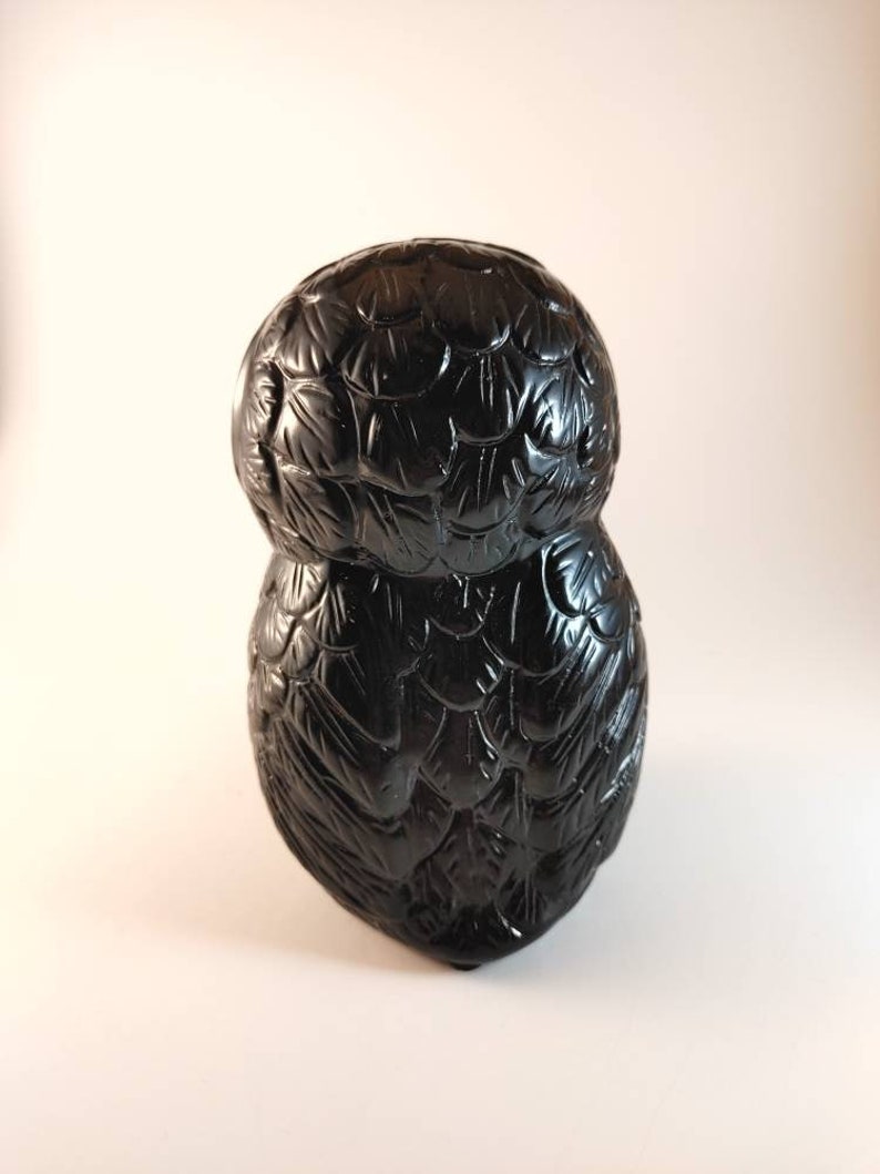 Vintage Black Owl