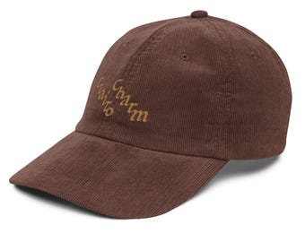 clairo charm merch キャップ 帽子 クレイロ hat cap Clairo Charm - Vintage Corduroy Cap - Etsy