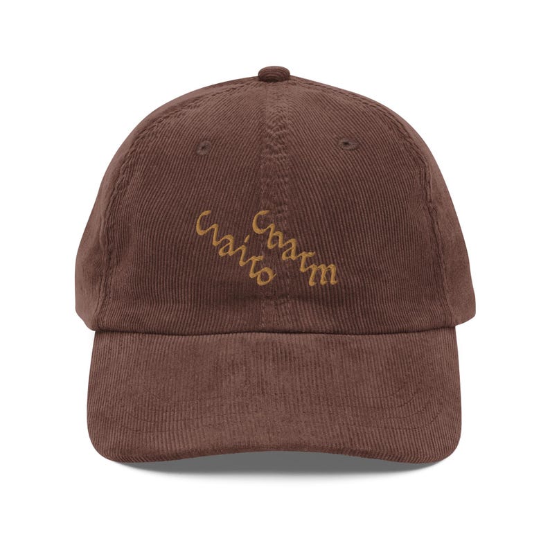 Clairo Charm - Vintage corduroy cap