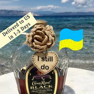 Ukrainian artist in Ukraine I still do 4th 13th anniversary linen lace anniversary gift for men lace gifts for men linen gifts for men women