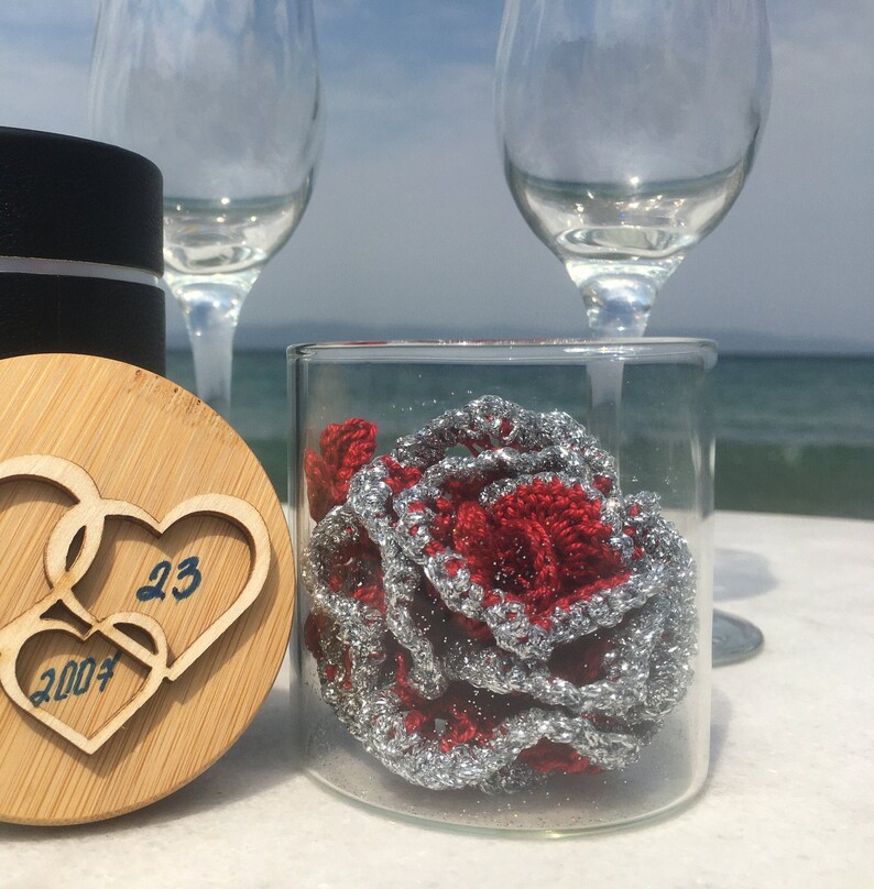 Lace anniversary gift for her for wife 13th wedding Etsy