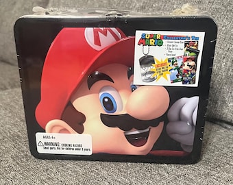 2015 Enterplay Super Mario Brothers SEALED Lunchbox Tin Dog Tag Packs + More!