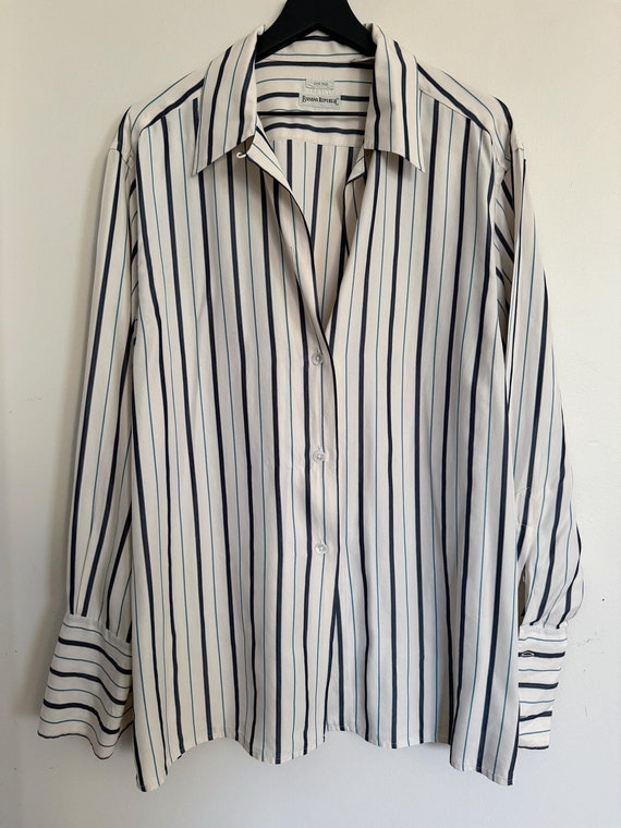 Vintage 100% Silk Banana Republic Oversized Shirt