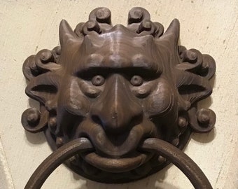 Labyrinth Door Knocker Etsy