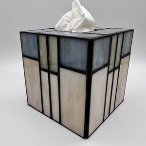 Humble - Handcrafted Stained Glass Tissue Box Cover