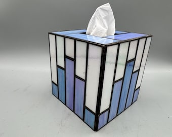 Frozen: handgemaakte doos met glas-in-looddoos