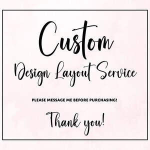 Custom Design Layout Service | Personalized Design for Cutting Machines