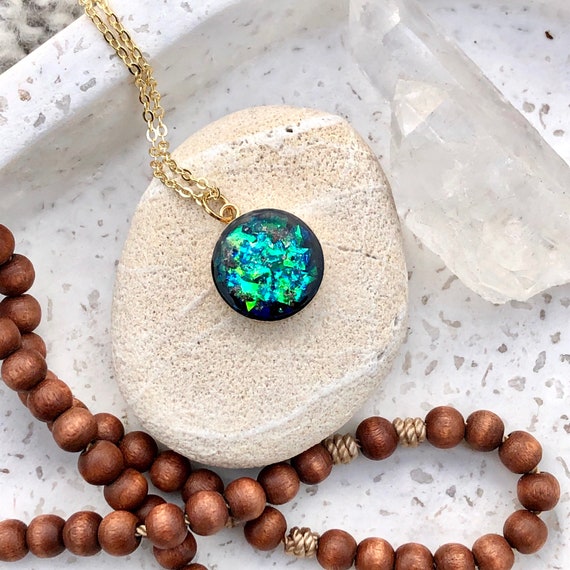 Deep Ocean urn memorial Pendant Keepsake, memorial jewellery, keepsake pendant, ashes jewellery, urn necklace, keepsake gift