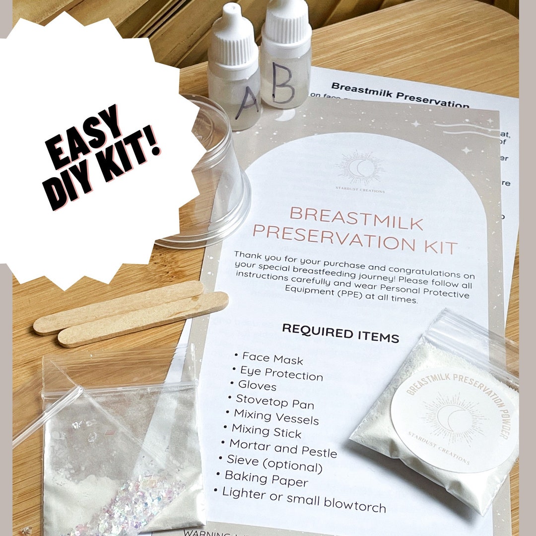 Breastmilk Preservation DIY Kit Easy at Home Australia Breastmilk