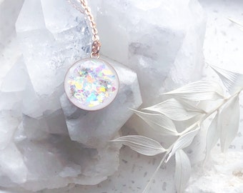 Eis - Urne Schmuck, hergestellt aus Asche, Haar oder Tierfell