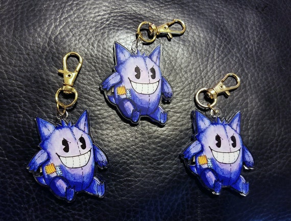 Loungefly Pokemon Ghost Types Charm Key Chain