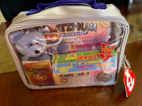 Beanie Baby Platinum Membership Original 1999 Never Opened Mint