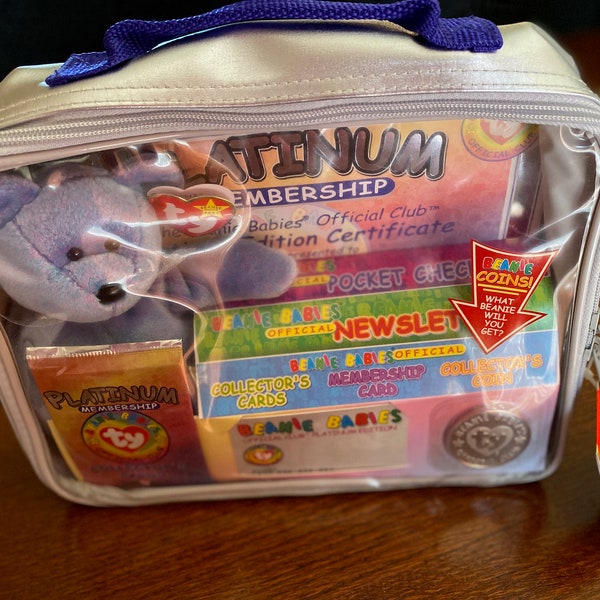 Beanie Baby Platinum Membership Etsy