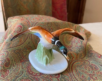 Royal Adderly Mallard Landing Figurine -- Great Gift for the Sportsman, Duck Lover, or Hunter – Father / Husband