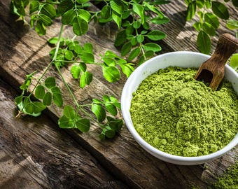 MORINGA Pulver - Oleifera Blatt -Immunität, Energie, Vitamine UND Mineralstoffe