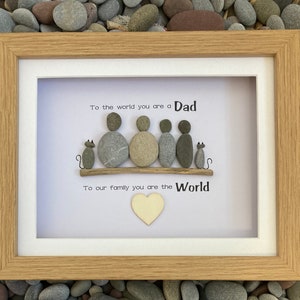 Father’s Day pebble art. Father’s Day gifts