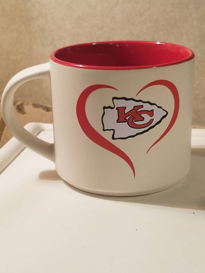 Kansas City chiefs Coffee Mug NFL superbowl Etsy