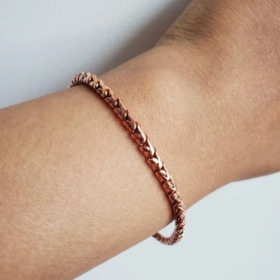 Juccini Copper Bracelet For Men & Women - Arthritis Pain Relief for Hands -  Copper Jewelry Made From