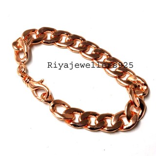 Bracciale Donna In Acciaio Inox Beloved Catena Groumette Piena - Regolabile Con Moschettone 19+3,5 Cm, Maglia 1 Cm