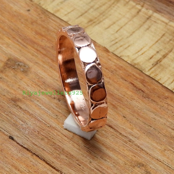 100% Pure Copper Rings Band, Copper ring, copper band ring, simple ring, raw copper ring,Designer Copper Rings, Benefits Of Copper Rings