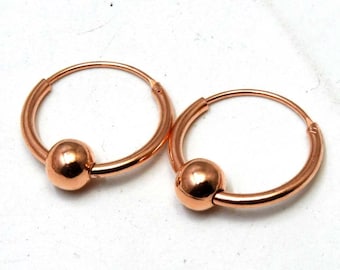 copper hoop links 18 mm , Copper Hoops Earring ,copper ring , 18 mm copper links , hoops connectors 18 mm , choose quantity