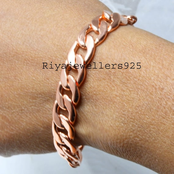 Bracelet Gourmette Doré Avec Pampilles Animaux Et Cœur Gravé - Modèle A13, Occasion
