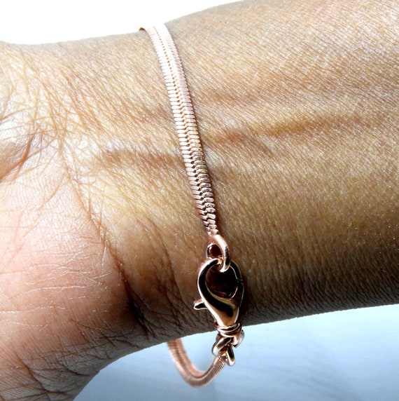 Copper Snake Earrings - Simple Graces Jewelry