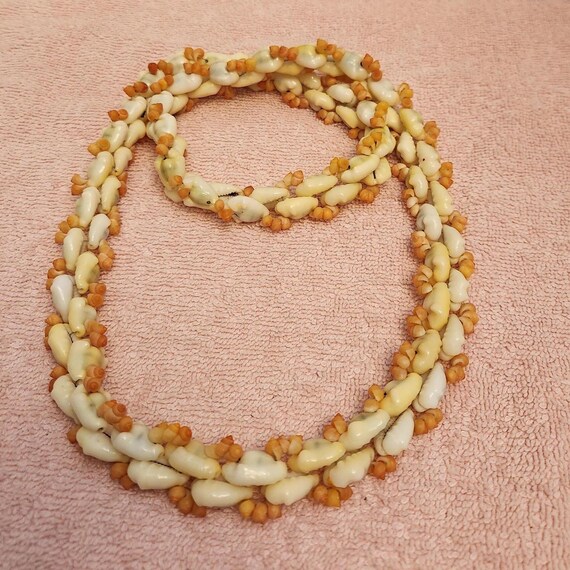 Cowrie shell necklace