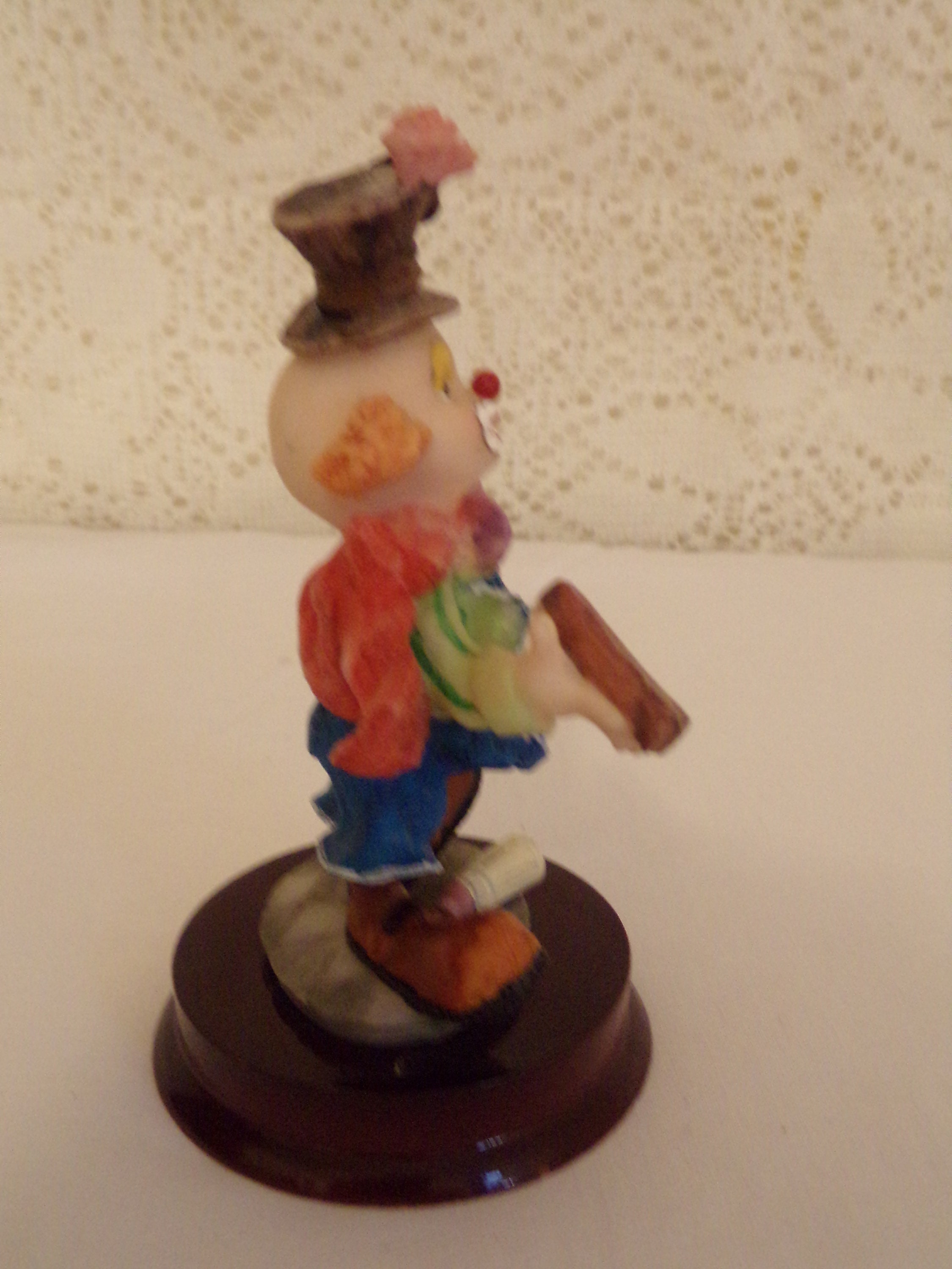 Vintage collectible clown resin clown collectible circus clown Etsy