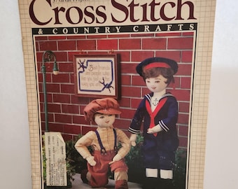 Cross Stitch Magazine mixed lot 1986 thru 1988