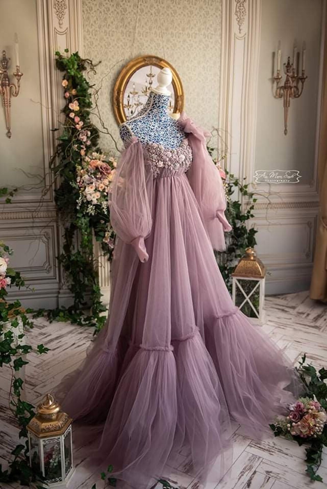 Maternity Photoshoot Dress for Pregnancy Photography